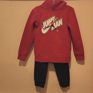 Jordan Jumpman Pullover Hoodie Pants Set 4T